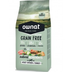 Ownat Prime grain free Adult volaille 12Kg