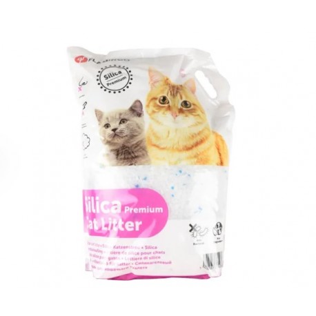 Flamingo litière chat Silice 10L