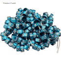 Bague fermée métal bleue 2.7 mm 2023