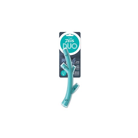 Zeus Duo Stick turquoise jouet pour chien Parfum Poulet