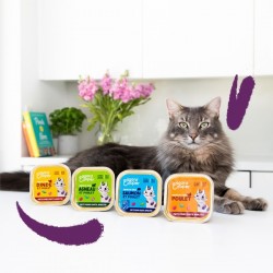 Edgar&Cooper Multipack Barquettes pour Chat 8 x 85g