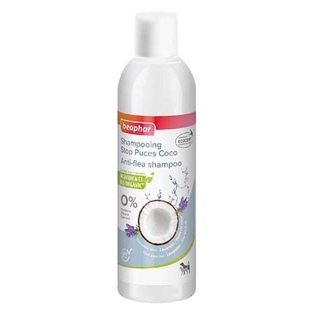 Beaphar Shampoing bio Ecocert Stop Puce 250 ml