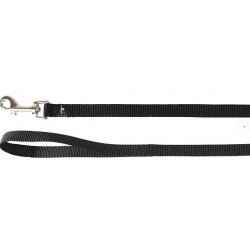 Flamingo Laisse pour chien Ziggi noir 100cm 15mm