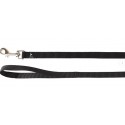 Flamingo Laisse pour chien Ziggi noir 200cm 20mm