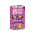 Edgar&Cooper Boîte gibier & canard pour chien 400g