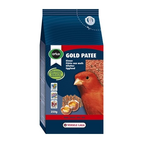 Orlux Gold patée rouge canaris 250 g