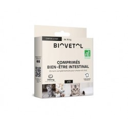 Biovétol Bien être intestinal bio chaton/chat 10 comprimés