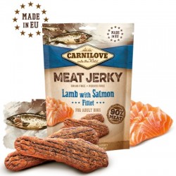 Carnilove Meat Jerky snack au agneau/saumon 100g