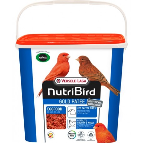 Orlux Gold patée rouge canaris 5 Kg