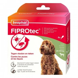 Pipettes X 3 Fiprotec grand chien 40-60 Kg