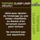 Reptiles Planet Tortoise Clamp Lamp