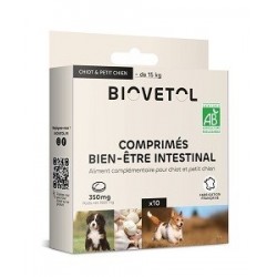 Hygiène intestinale bio chiot/petit chien 10 comprimés