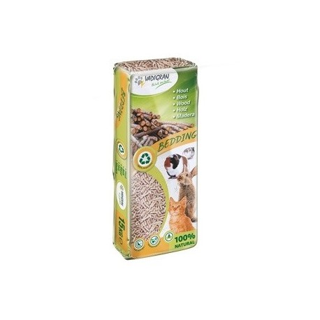 Litière Bedding granulés de bois 15 Kg