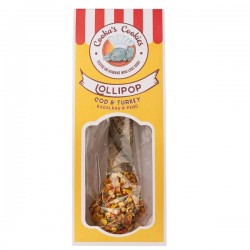 Cooka's Cookies Lollipop Jouet à Mâcher pour Chien et Chat 45g