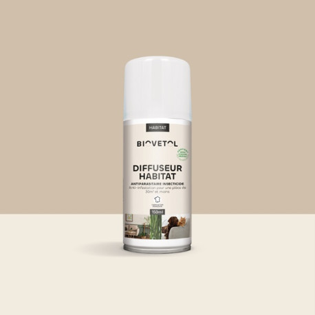 Biovétol Fogger Antiparasitaire Habitat Bio 250 ml