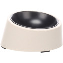 Flamingo Gamelle pour la nourriture et l'eau Kana Beige & Noir 350 ml