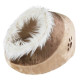 Abri douillet Minou beige 35x26x41 cm