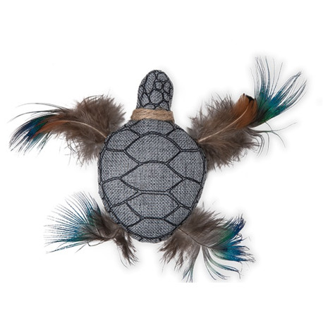 Vadigran Jouet chat Seawies Tortue 9cm