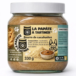 La papâte à tartiner pour chien 330g