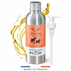 Huile de truite flacon aluminium 200ml