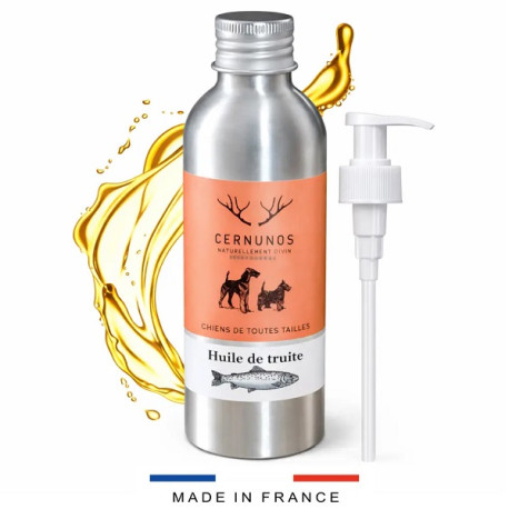 Huile de truite flacon aluminium 200ml