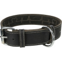 Trixie Collier Rustic cuir ciré et vieilli Heartbeat 40mm 55-65 cm