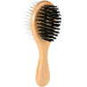 Trixie Brosse double face bambou/poils naturels 6 X 22 cm