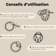 Biovétol Collier Antiparasitaire Bio chien moyen et grand