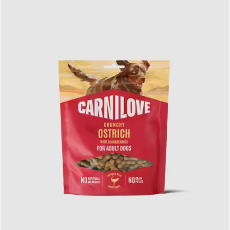 Carnilove crunchy snack à l'autruche 200g