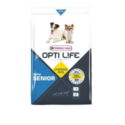 Opti life Senior mini Versele Laga - croquettes pour petit chien de + de 7 ans - sac de 2.5 Kg