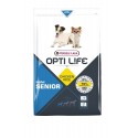 Opti life Senior mini Versele Laga - croquettes pour petit chien de + de 7 ans - sac de 2.5 Kg