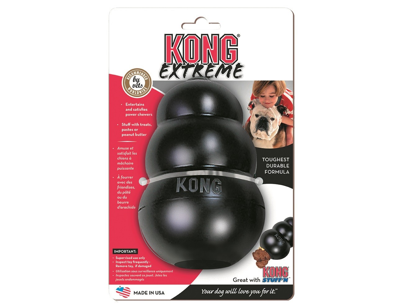 Kong Extreme Small jouet r sistant pour petit chien