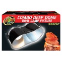 Zoomed Double plafonnier combo Deep dome lampe fixture Terrarium