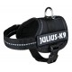 Harnais Julius K9 POWER Baby chien de 1 à 3 Kg Noir