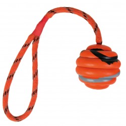 Balle ondulée avec corde 6cm 30cm