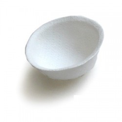 Fond de nid polyester blanc 10 cm