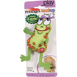 Petstages Madcap Frog & fly - jouet pour chat 