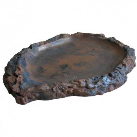 Gamelle ecuelle plate pour reptile