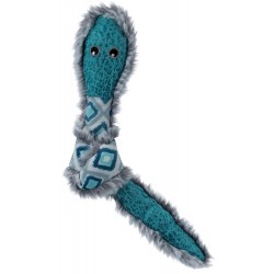 Jouet chien serpent noué 24cm