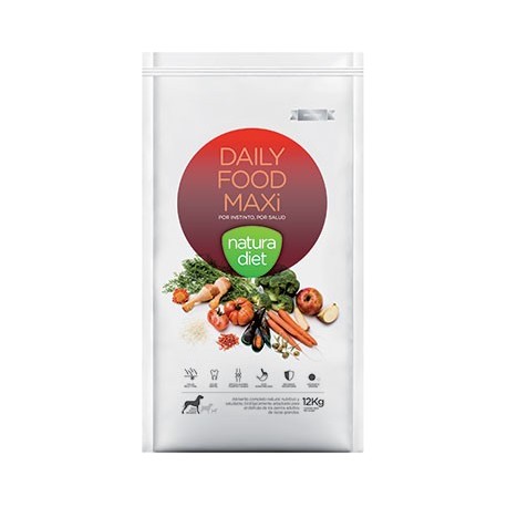 Natura Diet Daily food maxi Croquettes pour chien de grande taille 12 Kg
