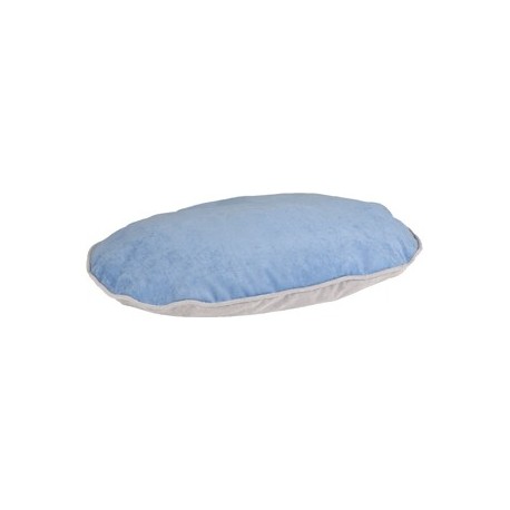 Coussin Ovale bleu