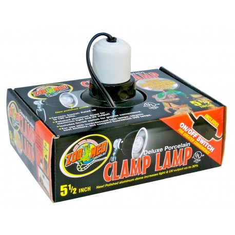 Deluxe porcelain Clamp lamp Zoomed