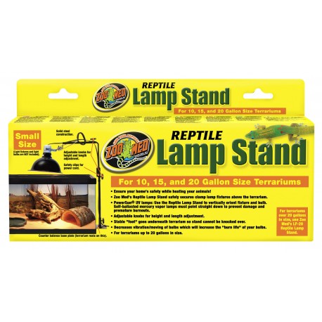 Reptile Lamp stand Terrarium Zoomed 