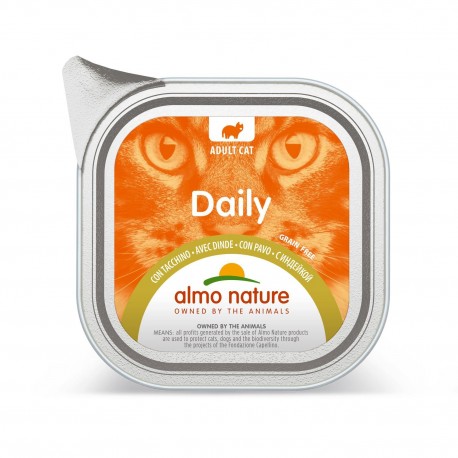 Almo Nature Boite daily Grain free dinde 100g 