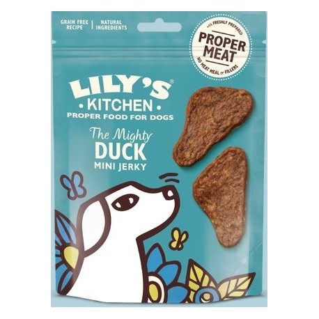 Lily's Kitchen Duck Mini Jerky Bouchées au canard 70g