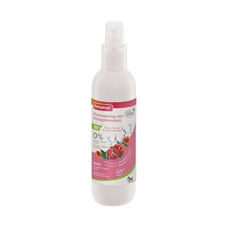 Spray shampoing sec Ecocert chien et chat 200ml