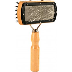 Brosse souple double face