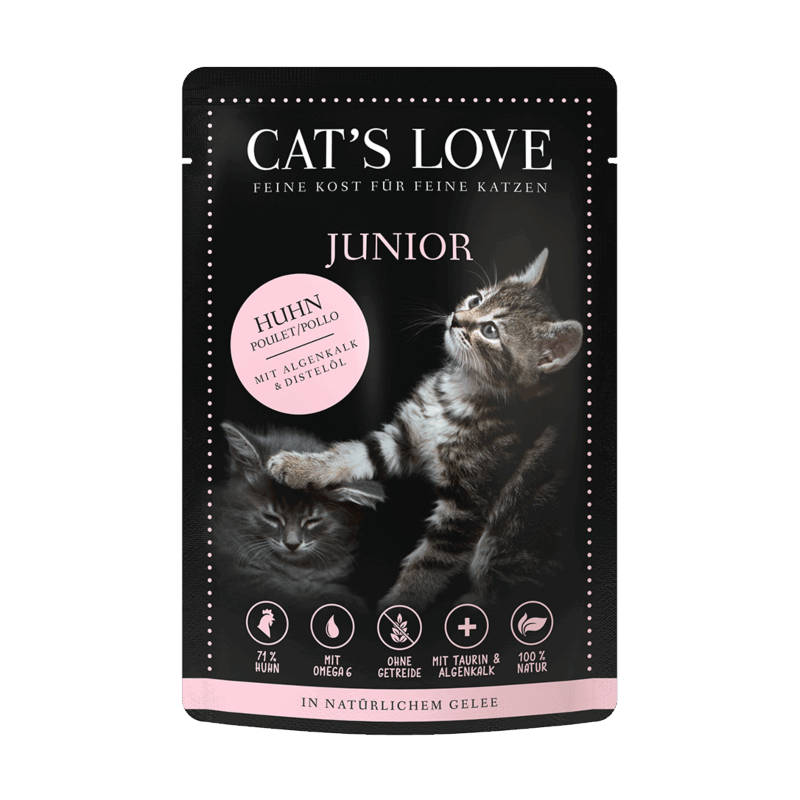 Cat S Love Patee Au Poulet Pour Chaton Sachet De 85g Cat S Love Patee Au Poulet Pour Chaton Sachet De 85g