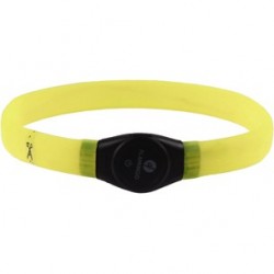 Collier Led Flamingo Visio light Jumbo jaune