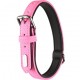 Flamingo Collier Leza rose cuir artificiel